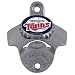 Minnesota Twins Wall Mounted Bottle Opener - MLB Baseball - Fan Shop Sports Team Merchandise