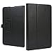 Evecase Leather Folio Stand Case Cover with Magnetic Closure for E-Fun Nextbook NX700QC16G and Nextbook Ares 7 Tablet (2015 Model NXA7QC132) - Black
