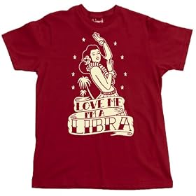 Love Me I'm A Libra Cr�me T-Shirt