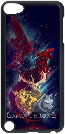 Game of Thrones ipod 5 Case Customized Hard Plastic Cover Case fits iPod Touch 5th ipod5-linda956