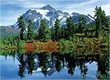 Hasbro - MB Puzzles - Puzzle 3000 Pièces Géo - Montagne et lac d'Amérique du Nord Image du produit
