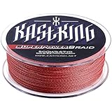 KastKing SuperPower Vermillion Red Braided Fishing Line
