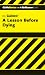 A Lesson Before Dying (Cliffs Notes)