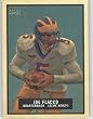 Joe Flacco - Delaware / Baltimore Ravens / 2009 Topps Magic NFL Football Trading Card in Protective Screwdown Case!