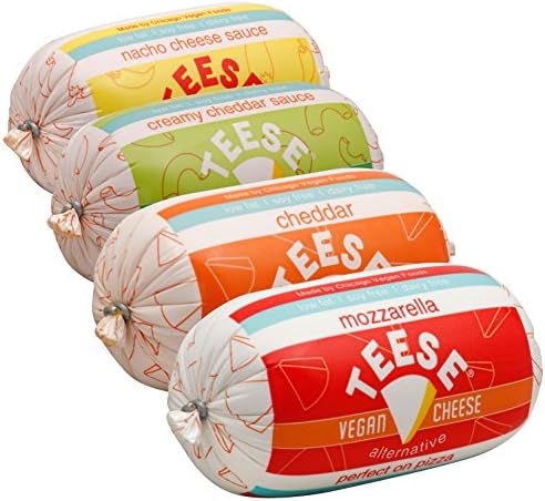 Teese - Vegan Cheese Variety Pack (Pack of 4)