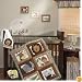 Bedtime Originals Baby Zoo 4-Piece Baby Crib Bedding Set - Chocolate