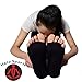 Non Slip Yoga Socks - Half Toe - Silicone Grip - Arch support - Organic Cotton