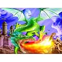 Ravensburger Fiery Flight 1000 pc pzl