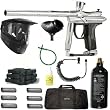 2009 Spyder ELECTRA Paintball Marker GUN EYES SNIPER Set - Titanium