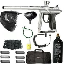 09 Spyder ELECTRA Paintball Marker GUN SNIPER Titanium