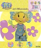 Decofun, Fifi and the Flowertots Art Shapes, Self Adhesive Stickers