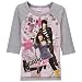  : Girls' Camp Rock 3/4-Sleeve Thermal Top - Pink