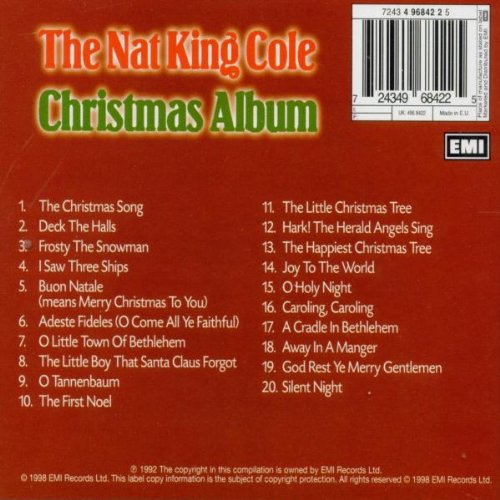 The Nat King Cole Christmas Album 724349684225 | ToolFanatic.com