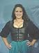 Black Leather Darted Bodice Size 20 for Rennisciance and SCA Re Enactment 