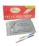 1 x Double First Response Pregnancy Tests and 2 x Ultra Early 10mIU Pregnancy Tests Strips
