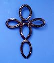 Horseshoe Cross Cowboy Western Wall Decor Genuine