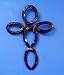 Horseshoe Cross Cowboy Western Wall Decor Genuine
