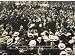 The German People Crowding in Berlin's Unter Den Linden Learn That They are Now Photographic Poster Print, 24x18