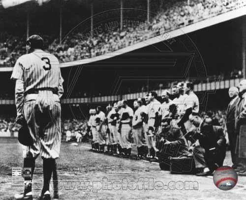 Babe Ruth (farewell) - NY Yankees classic MLB 8x10 Photo