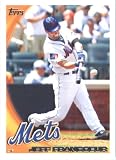 2010 Topps Baseball Card #184 Jeff Francoeur New York Mets - Mint Condition - Shipped In Protective ScrewDown Display Case!