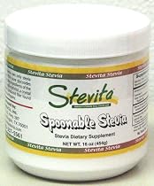 Stevia Spoonable 16 Oz By Stevita