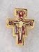 Lapel Pin with Jesus on Cross - MADE IN ITALY