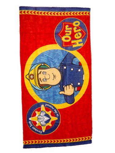 Fireman Sam Our Hero Towel