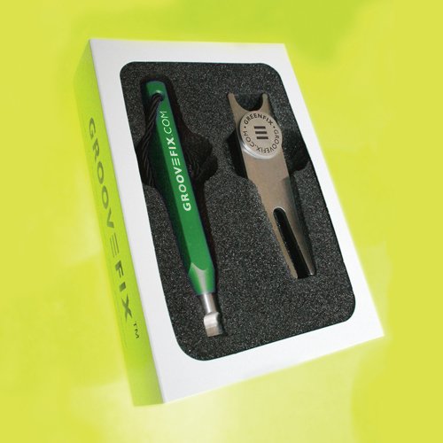 GrooveFix Groove Sharpener and Pitch Repairer Gift Pack - Green