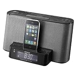 Sony ICF-CS10iP Speaker Dock and Clock Radio with iPod and iPhone 3g 3Gs Dock (Black)