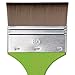 da Vinci Student Series 5073 Fit for School and Hobby Paint Brush, Mottler Flat Elastic Synthetic with Green Matte Handle, Size 80