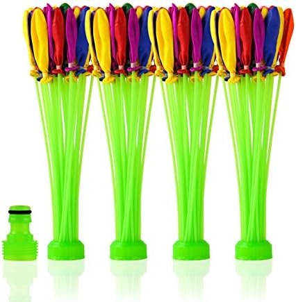 Frola Water Balloons Fill in a Minute ,148 Total Water Balloons Water Balloons ,Already Tied ! PVC Package Box