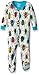 Hatley Baby Boys' Jungle Beetles Footed Coverall