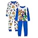 Apparel : Boys' Mario 4pc PJ Set White/Blue