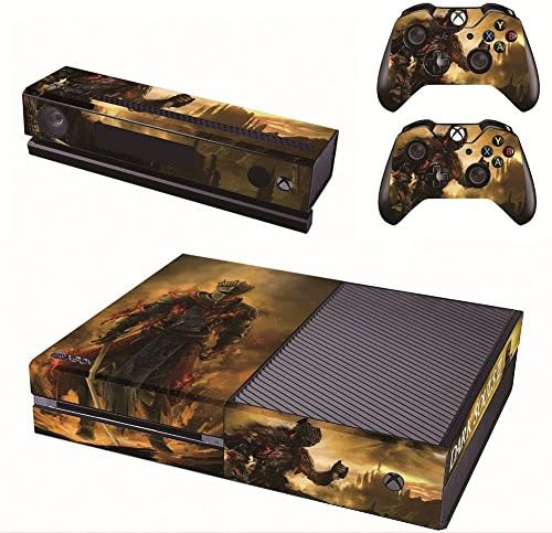 GOOOD Vinyl Fashion Xbox one Skin Decal for Xbox one Console and 2PCS Xbox one Controller Skins Stickers - Dark Souls 3