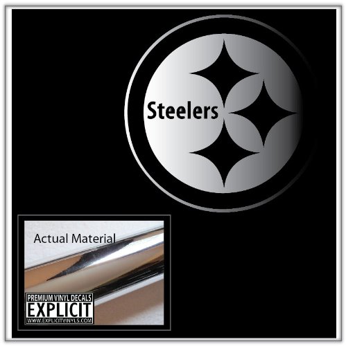 Pittsburgh Steelers Chrome Vinyl Decal