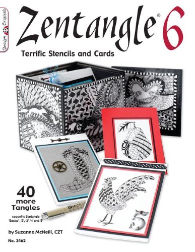 Zentangle 6: Terrific Stencils and Cards (Design Originals)