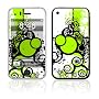 Apple iPhone 3G / 3Gs Geh�use Skin Design Schutzfolie + Wallpaper - Simply Green