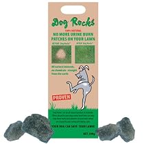 Dog Rocks Prevents Urine Burn on the Lawn