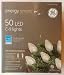 GE 50 LED C-9 Warm White Energy Saving Indoor/Outdoor Holiday Lights with Constant On C9