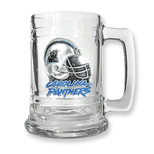 Carolina Panthers 15oz Glass Tankard