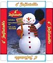 4' Inflatable Snowman