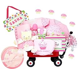 Personalized "Welcome To The World Cupcake"Radio Flyer Wagon - FREE PERSONALI...
