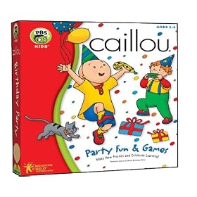Caillou Party Fun and Games (Jewel Case)