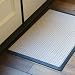 Rubber-Cal Nottingham Carpet Door Mat - 16 x 24 inches - Tan Entrance Mat