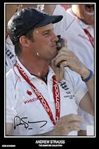 Andrew Strauss signed Ashes autograph print - HALF PRICE