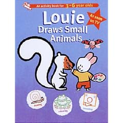 Louie Draws Small Animals (Louie Activity Books)