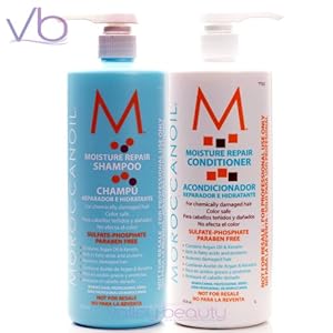 Moroccanoil Shampoo (33.8 Oz) and Conditioner (33.8 Oz) Duo