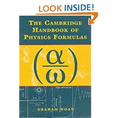 The Cambridge Handbook of Physics Formulas
