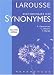 Dictionnaire des synonymes Dictionnaire des synonymes