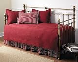 Stone Cottage Trellis Collection 5Piece Daybed Set Scarlet